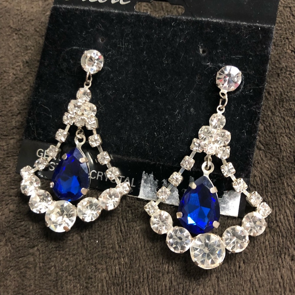 Vieste Cobalt Drop Earrings